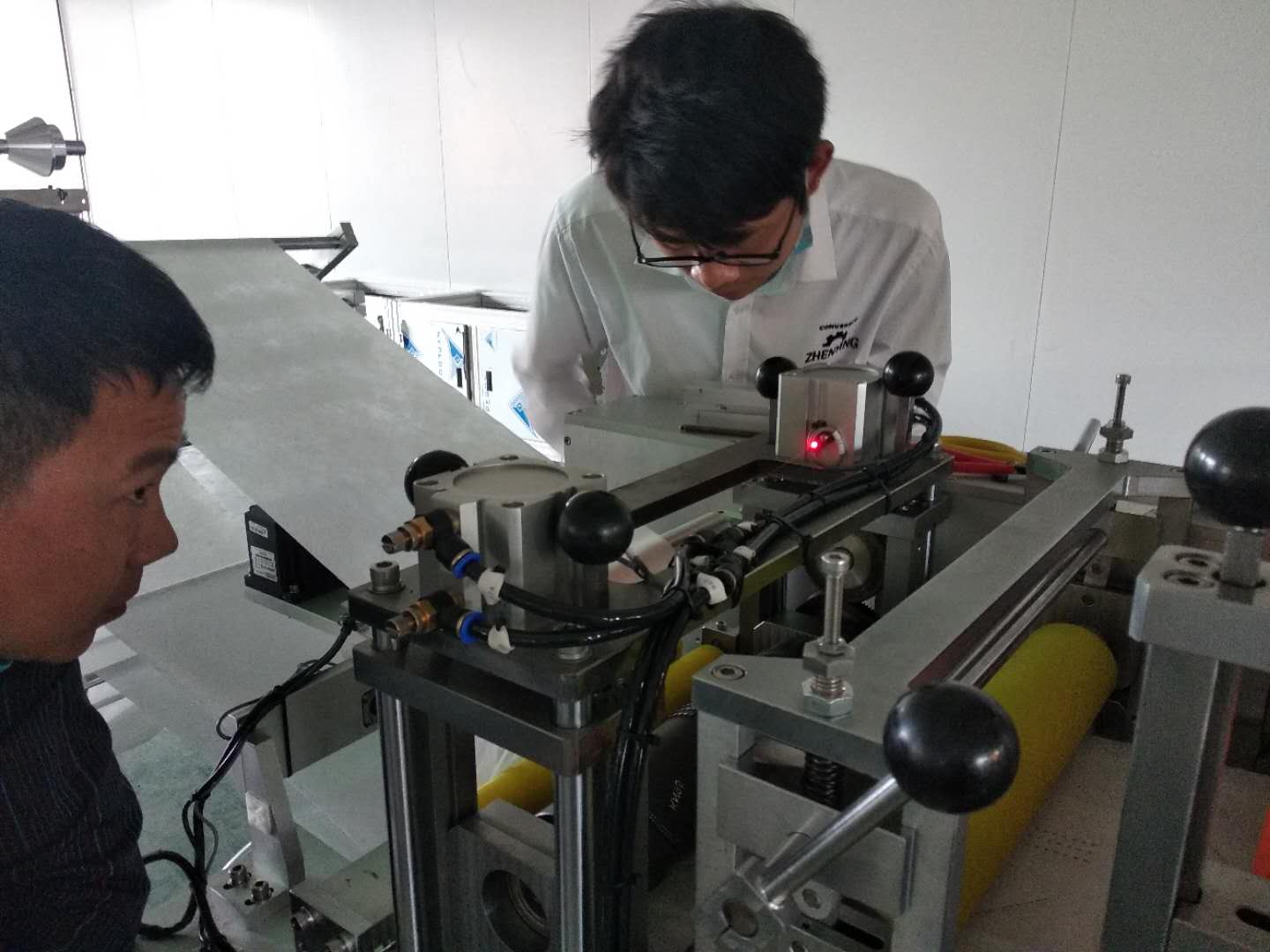 口罩機調(diào)試